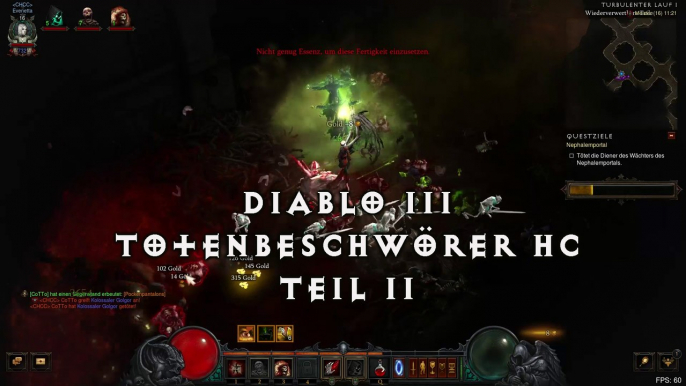 Diablo III: Let's Play: #02 - Totenbeschwörer Teil II