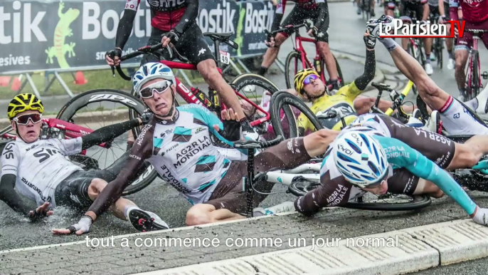 Chute spectaculaire sur le Tour de France : le récit d'une incroyable photo