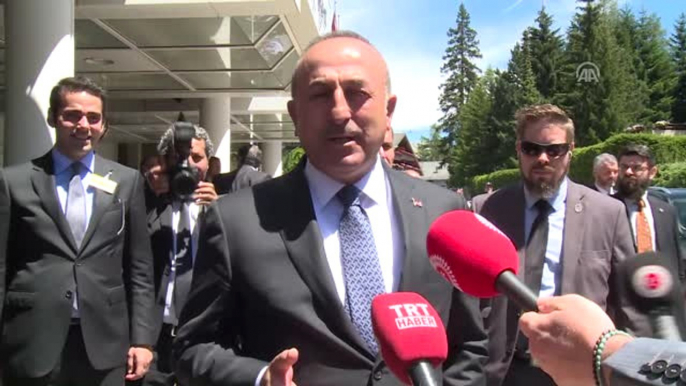 Çavuşoğlu: "Kıbrıs Konferansı Son Konferans" - Crans-Montana