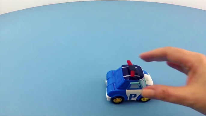 TOY UNBOXING - Robocar Poli Toy _ Deluxe Transformer Blsdue Robot Police Car _ Toys