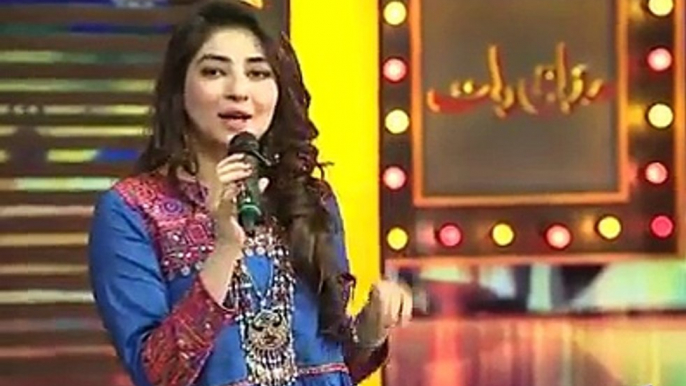 Mazaq raat 5 July 2017-Mazaq Raat 5 July- Gul Panra and Kashif Mehmood - part 3/4