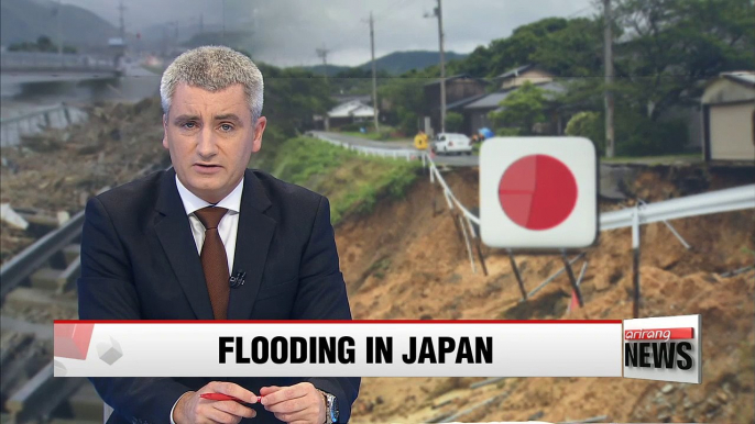 Heavy rain hits Japan's Kyushu, more than 400,000 people evacuated