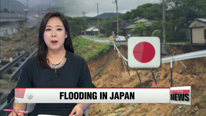 Heavy rain hits Japan's Kyushu, more than 400,000 people evacuated