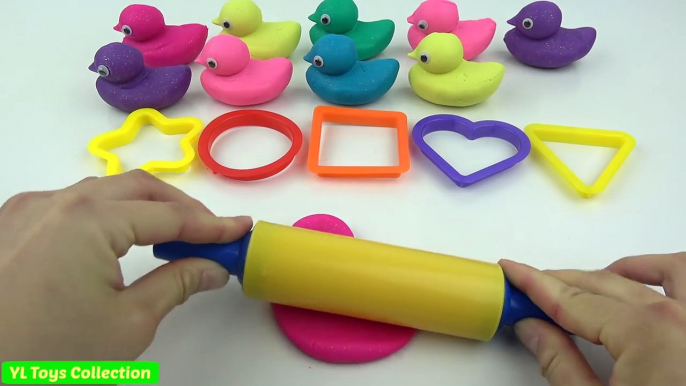 Learn Colors Play Doh Ice Cream Popsicle Peppa Pig Elephant Molds Fun & Creative for Kids