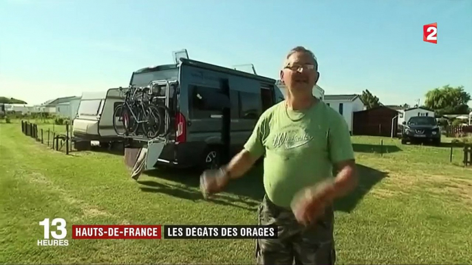 Hauts-de-France : importants dégâts après de violents orages et la grêle