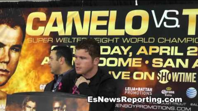 Saul Canelo Alvarez full post fight press conference - EsNews Boxing