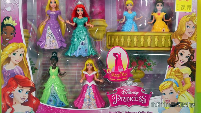 Agrafe poupées Robe gelé enfants la magie Magie poche Princesse jouets vers le haut en haut Disneycartoys elsa disney polly