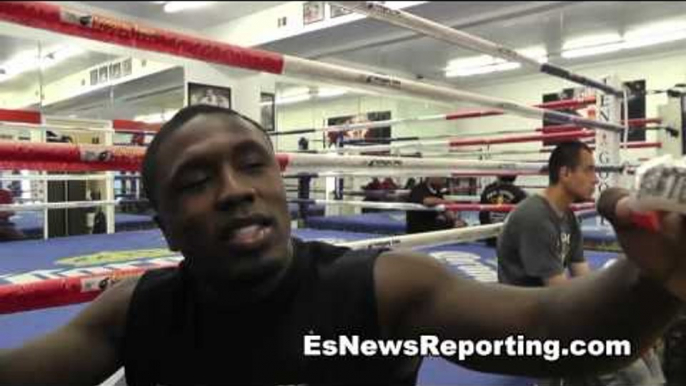 andre berto talks Miami Heat Lebron James - heat vs indiana the real nba finals?