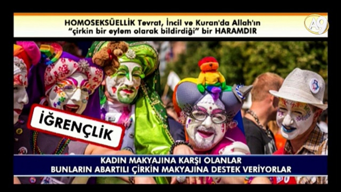 Çocuklarınızın öğretmeninin, hastanedeki doktorun, alışveriş yaptığınız manavın Allah'ın tiksinti verici dediği homoseksüelliği uygulamasını ister misiniz?