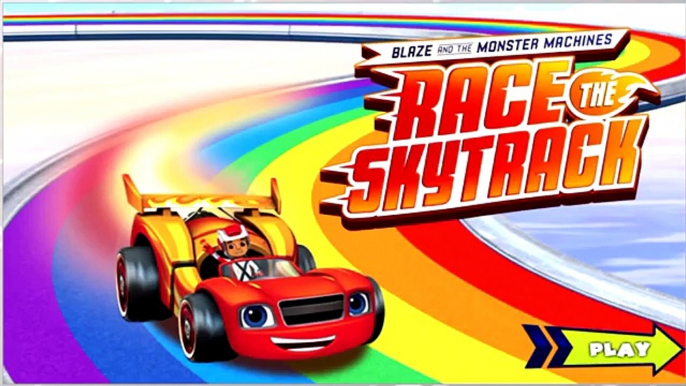 Y resplandor para juego Niños máquinas monstruo mella carrera el Skytrack jr nickelodeon