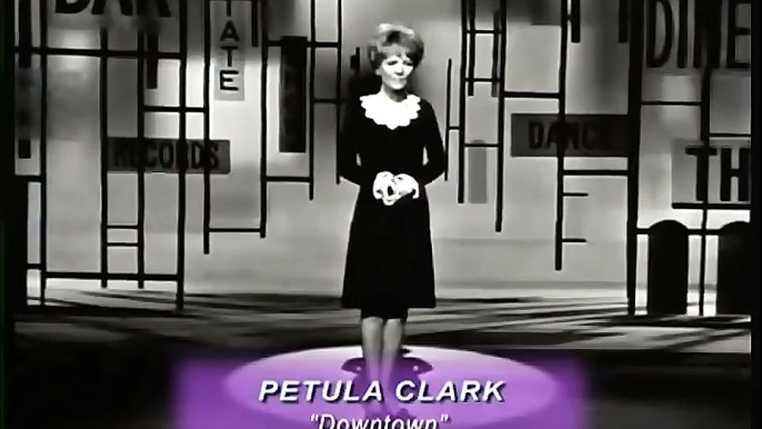 ♫ Petula Clark ♪ Downtown (TV Show 1965) ♫ Video & Audio Restored