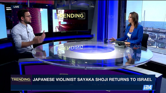 TRENDING | Japanese violonist Sayaka returns to Israel  | Monday, July 10th 2017