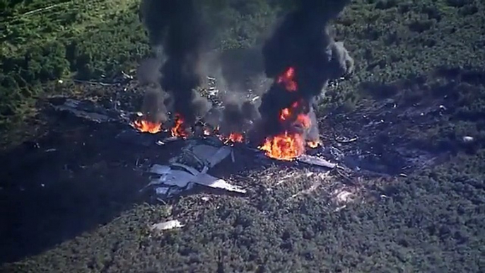16 morts dans le crash d'un avion militaire au Mississippi