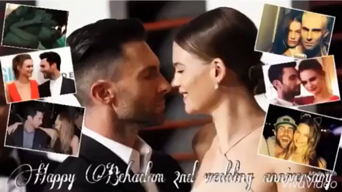 Adam Levine and Behati Prinsloo Wedding anniversary