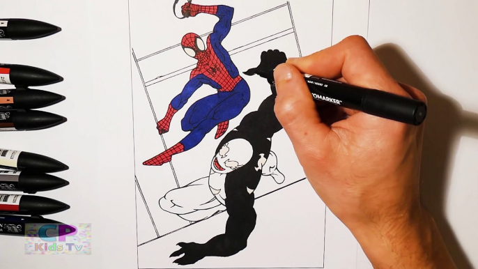 Venom from Spiderman Coloring Pages Part 29 , Spiderman Coloring Pages , Coloring Pages Ki