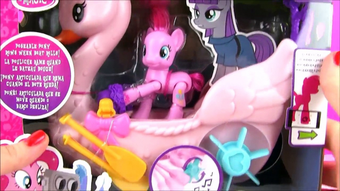 Clin doeil poney avec Pinkie Pie dans le nouveau cygne bateau mai petits jouets