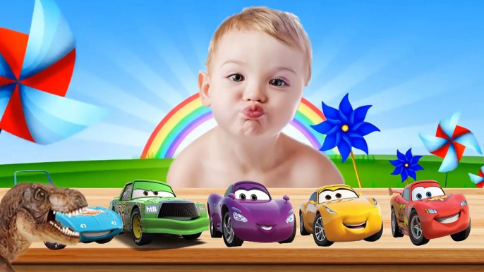 Bad baby crying, Baby learn colors with GROSS Gelli Baff Car 3 & Dinosaur, Learn colors for chin