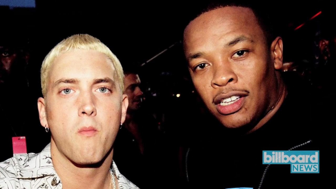 Eminem & Dr. Dre Recount First Studio Session Together in 'The Defiant Ones' | Billboard News