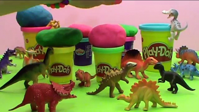 Des balles dinosaure dinosaures jouer jouets doh surprises boules de jouets surprise