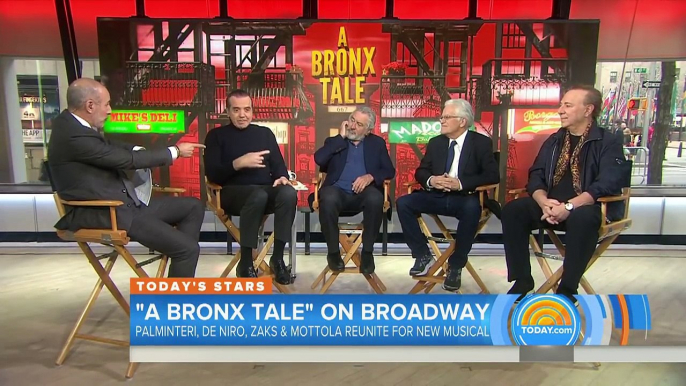 Robert De Niro, Chazz Palminteri Talk About ‘Bronx Tale Musical | TODAY