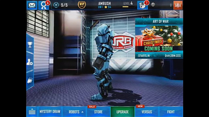 REAL STEEL WORLD ROBOT BOXING(WRB)-AMBUSH vs AMBUSH & SIX SHOOTER(ЖИВАЯ СТАЛЬ)