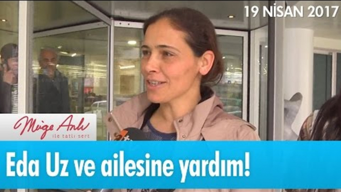 Eda Uz ve ailesine yardım! - Müge Anlı ile Tatlı Sert 19 Nisan 2017 – atv