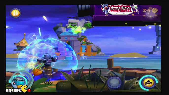 Angry Birds Transformers: NEW Charer Energon Grimlock Gameplay Part 30