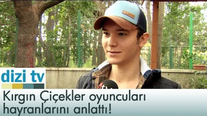 Kırgın Çiçekler oyuncuları hayranlarını anlattı! - Dizi Tv 546. Bölüm - atv