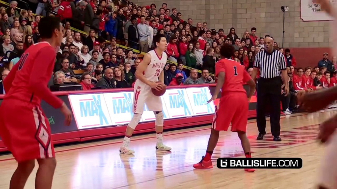 Bol Bol Vs Shareef ONeal In First Round Playoff Game!