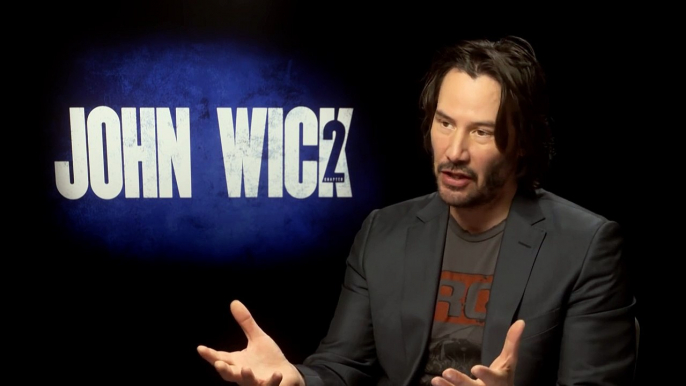 Keanu Reeves has sleepovers at Laurence Fishburnes house