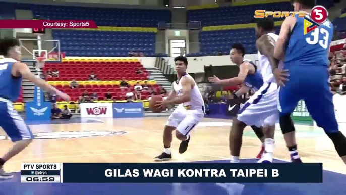 SPORTS BALITA: Gilas, wagi kontra Taipei B