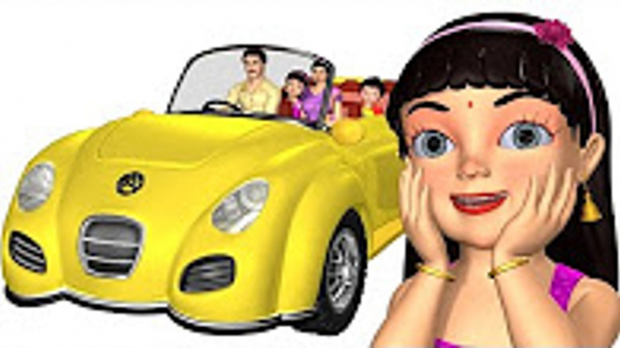 Wheels on the Car - Driving in My Car - 3D Baby Songs & Nursery Rhymes for Children