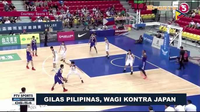 SPORTS BALITA: Gilas Pilipinas, wagi kontra Japan