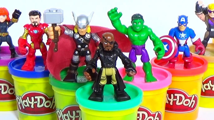 Vengadores congelado casco Niños plastilina cerdo jugar hombre araña sorpresa juguetes Doh peppa doh vin