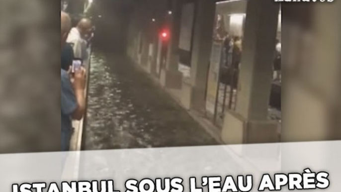 Istanbul sous l'eau après des pluies diluviennes