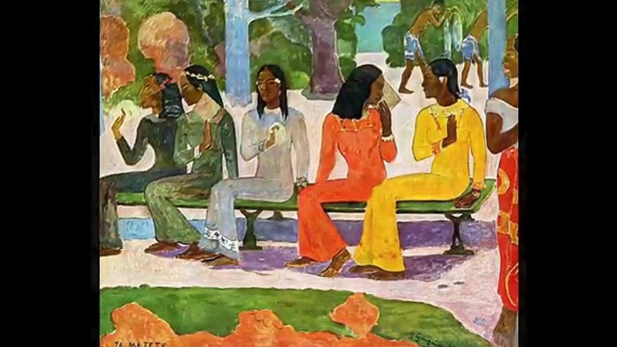 Поль Гоген Французский художник импрессионист, Paul Gauguin French Impressionist painter.