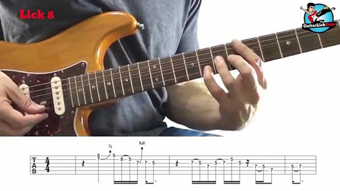 20 Licks Guitar Lesson Combine Minor and Major Pentatonic Licks Like Eric Clapton and BB K