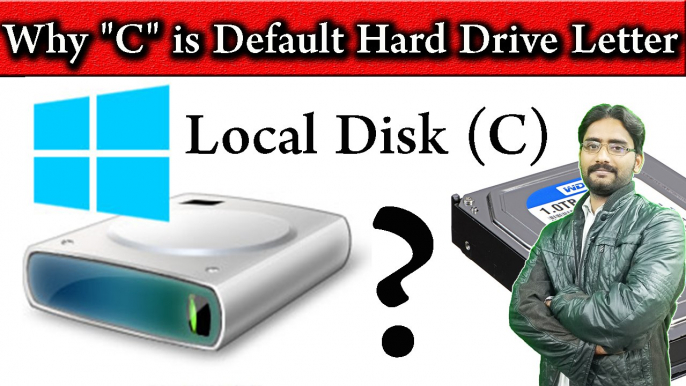 Why "C" is the Default Hard Drive Letter | Why Are The "A" & "B" Drives Not Used By Windows Explain