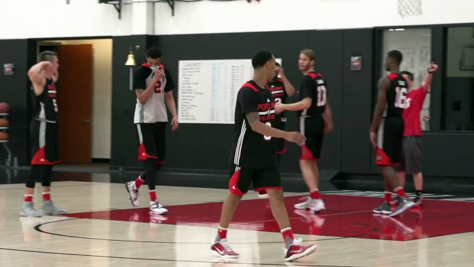 Shabazz Napier Introduces Himself to Portland Media