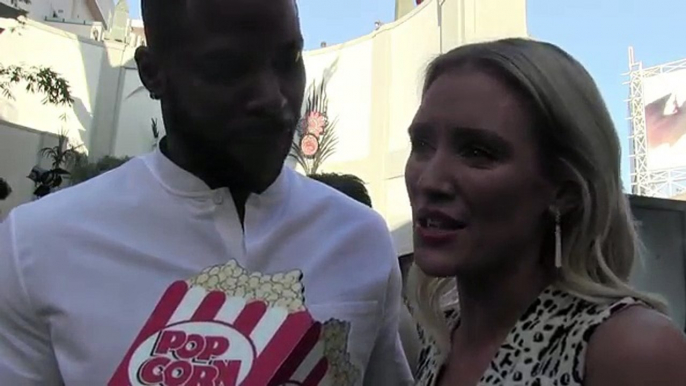 Kerry Rhodes & Nicky Whelan @ Lights Out Movie Premiere