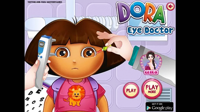 Bébé clinique docteur épisode explorateur œil pour complet des jeux enfant médical le le le le la dora dora