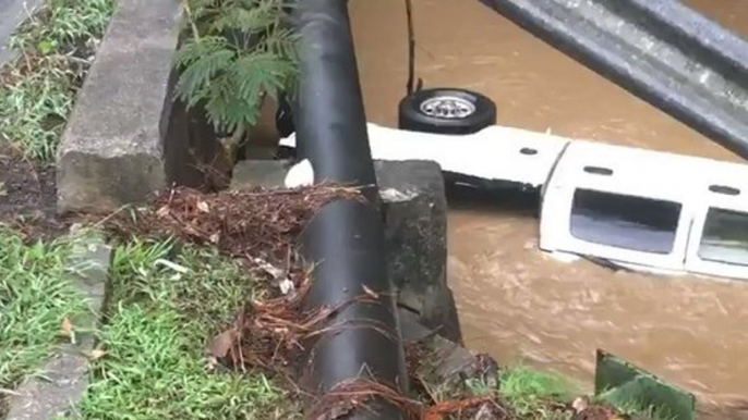 Vehicles Washed Away in Vestavia Hills Flooding