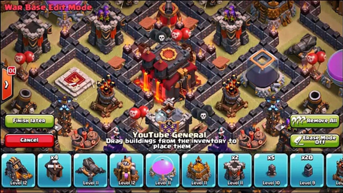 BEST TOWN HALL 8(TH8)WAR BASE DEFENSE! ANTI AIR, HOG, GOLEM ATTACKS NEVER SEEN BEFORE!COC