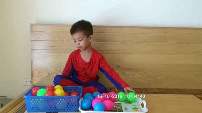 Người nhện spiderman dạy đếm số tiếng việt từ 1 đến 30 | giúp bé học toán | Dạy trẻ thông