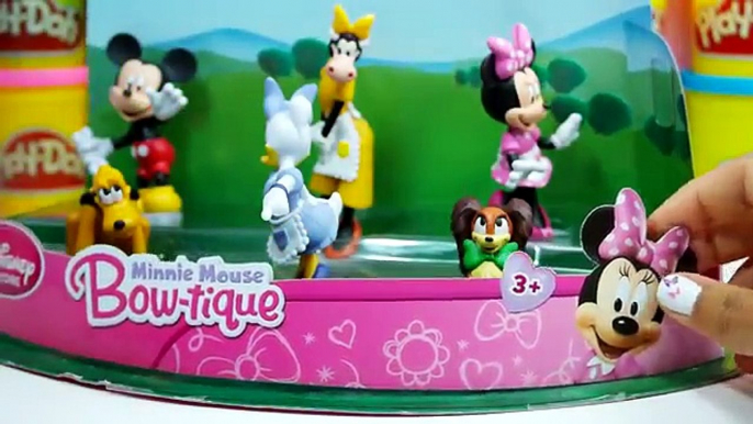 Copains dessin animé argile toqué enfants souris jouet ◥ ▶ mickey clubhouse disney junior minnie donald