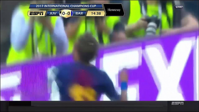 [ Full Replay ] - Neymar Goal HD - Juventus vs Barcelona 0-1 ICC Cup 22.07.2017