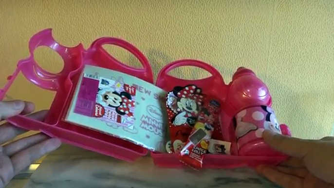 Boîte de Bonbons le déjeuner souris autocollant jouets déballage Minnie combi surprise