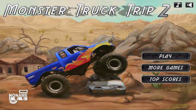 Monster Truck Trip 2 - Monster Trucks Games Videos