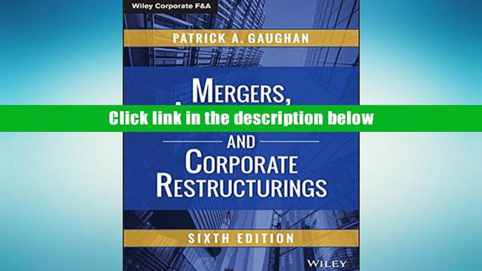 Popular Book  Mergers, Acquisitions, and Corporate Restructurings (Wiley Corporate F A)  For Kindle