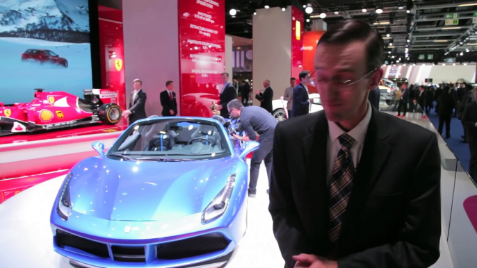 Reviews car - 2017 Ferrari 488 Spider - 2015 Frankfurt Motor Show